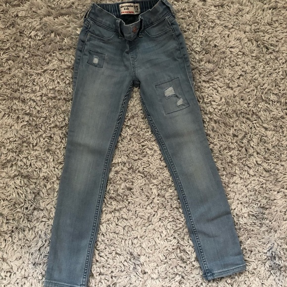 ❗️READ DESCRIPTION❗️ Abercrombie Kids Jean Leggings - Picture 1 of 4